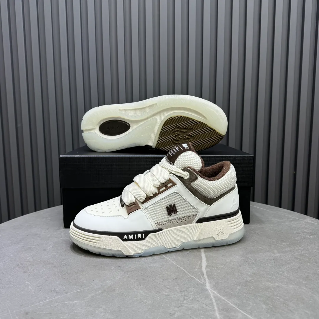 Men's shoes 💰660💰 AMIRI AMIRI trendy brand hot sale 🔥 Available all year round, couples 💑 Official website synchronization Imported fabrics 1⃣️ vs 1⃣️ replica, original factory special original sole, 35-45 (45. non-refundable)